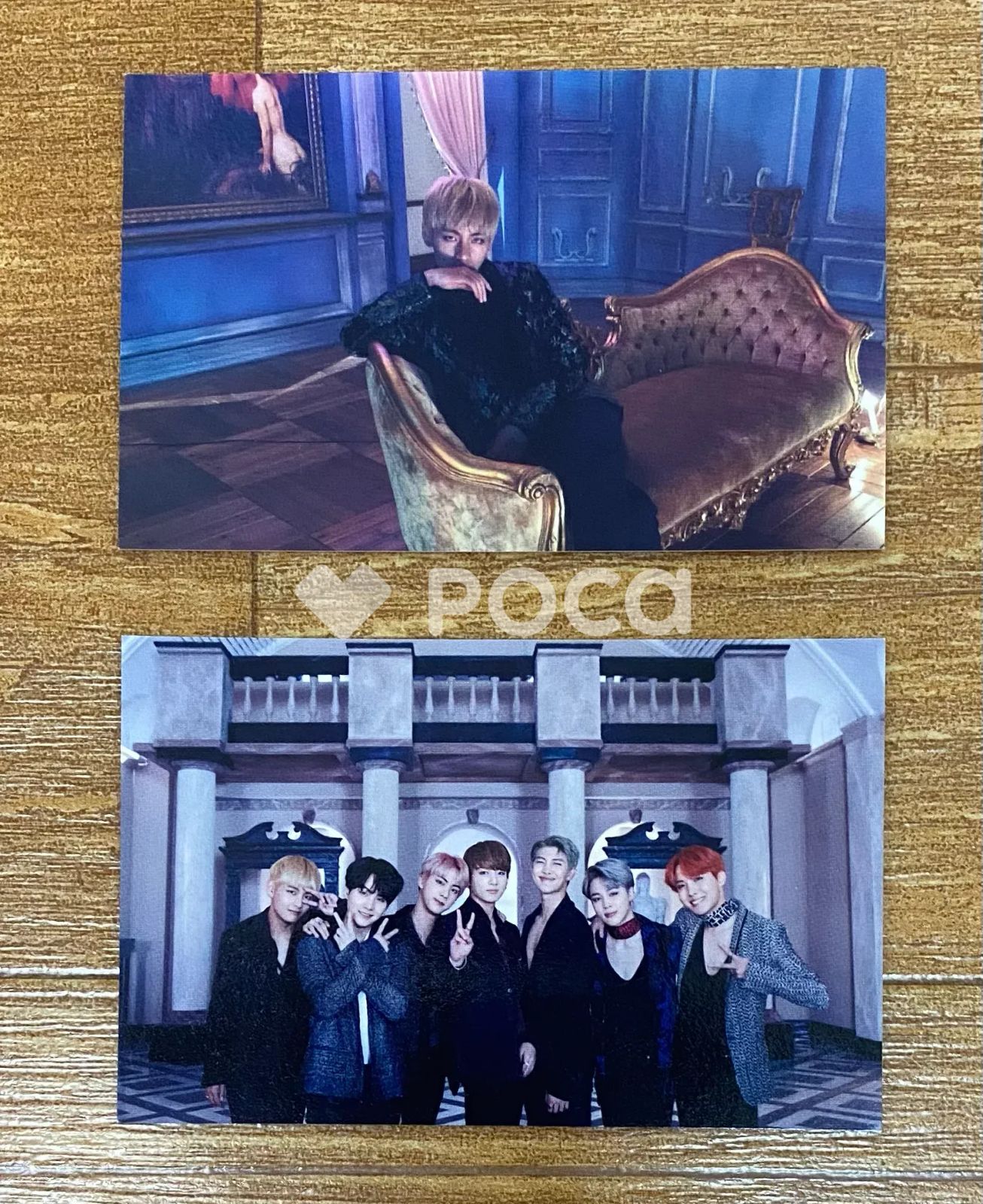 BTS V WINGS 公開放送 サノク トレカ