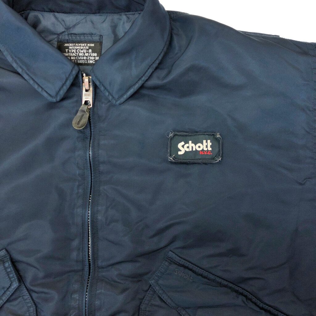 Schott ショット CWU-R フライトジャケット ミリタリー ネイビー