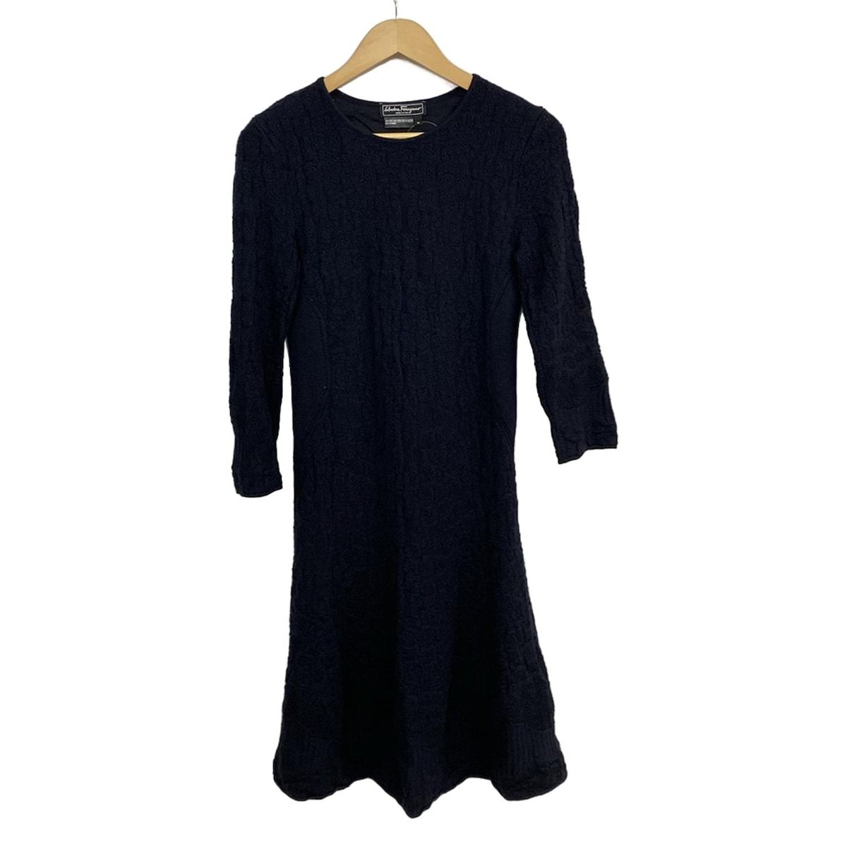 サルバトーレフェラガモ ワンピース サイズM レディース - ダーク  