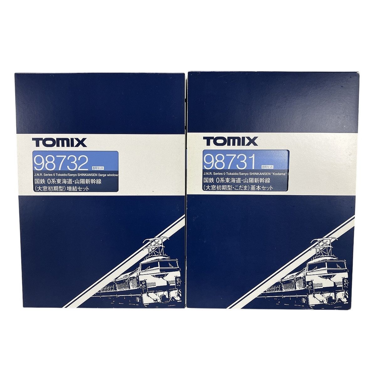 鉄道模型 青い客車と曲線レールセット 国鉄 0系東海道・山陽新幹線(大窓初期型)増結セット｜製品情報｜製品