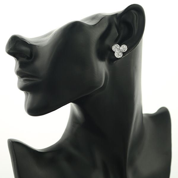 ミキモト ピアス ダイヤ ダイヤモンド 0.74ct パール 真珠 5.7mm