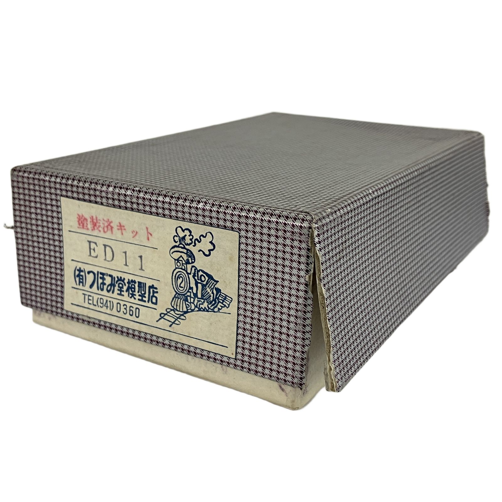 つぼみ堂 ED 11 電気機関車 塗装済キット 組立品 破損あり 鉄道模型 HO 訳あり