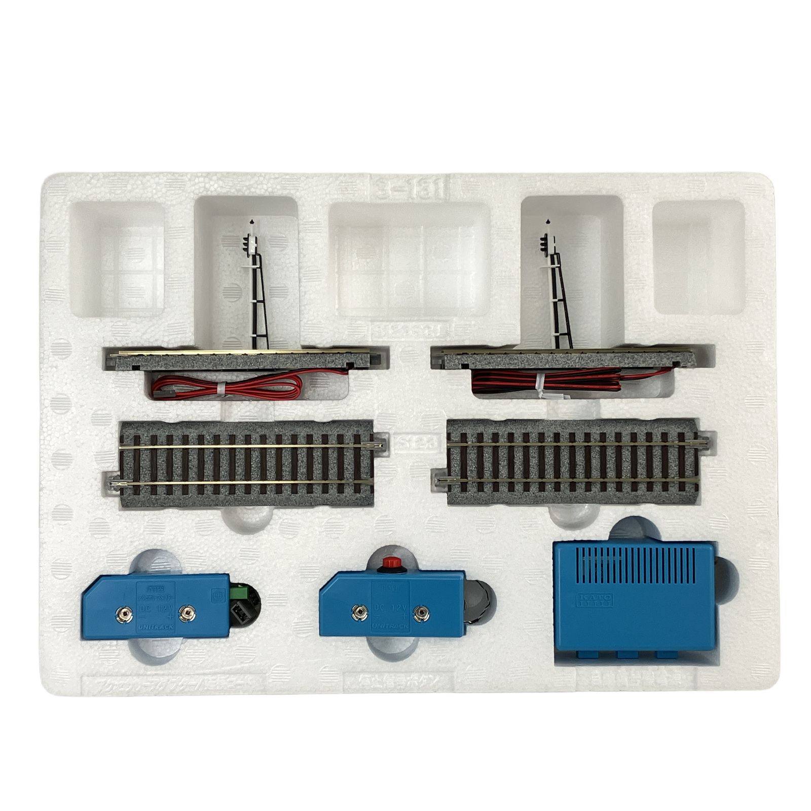 KATO 3-131 ユニトラック HV 21 3灯式 自動信号機Sセット HOゲージ 鉄道模型 良好