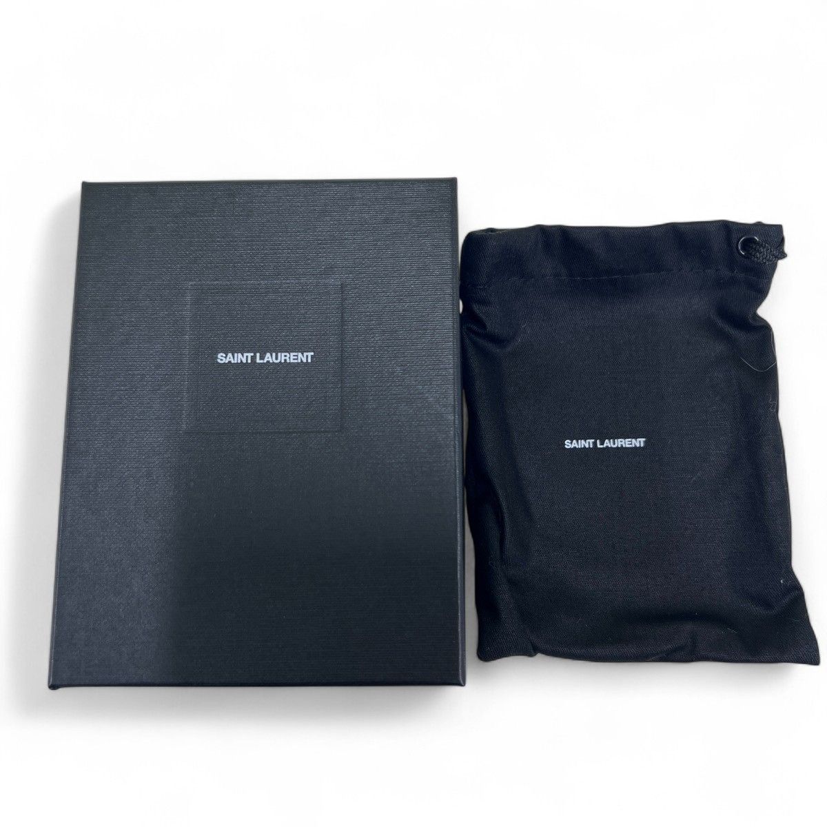 SAINT LAURENT 希少 極美品 サンローラン オリガミ タイニーウォレット