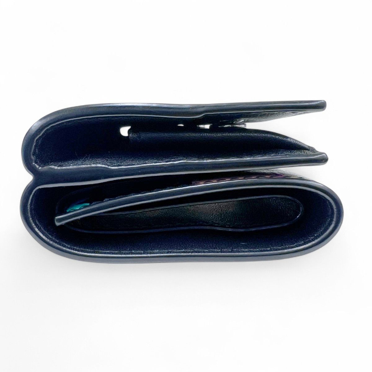 SAINT LAURENT 希少 極美品 サンローラン オリガミ タイニーウォレット 