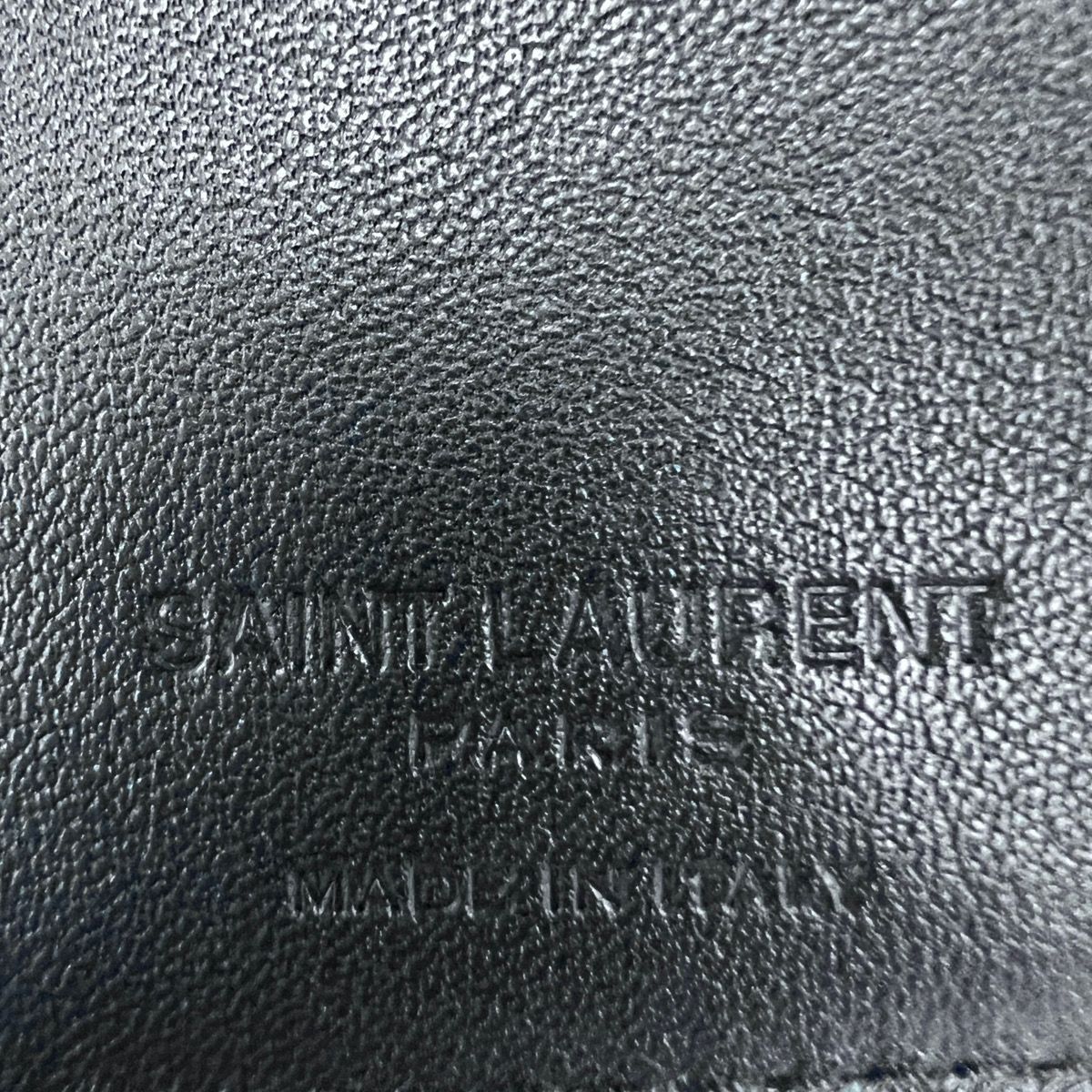 SAINT LAURENT 希少 極美品 サンローラン オリガミ タイニーウォレット 
