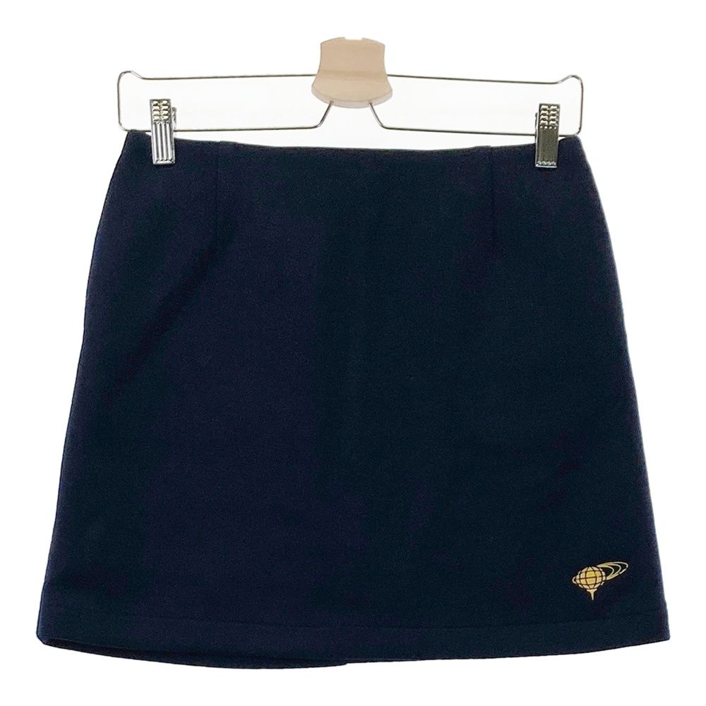 サイズ：M BEAMS GOLF ビームスゴルフ 裏地付 スカート ネイビー系