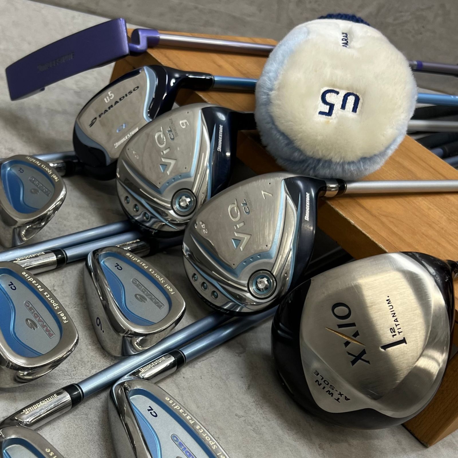 ゼクシオ ブリヂストン レディースゴルフ クラブセット 11本 L 右利き