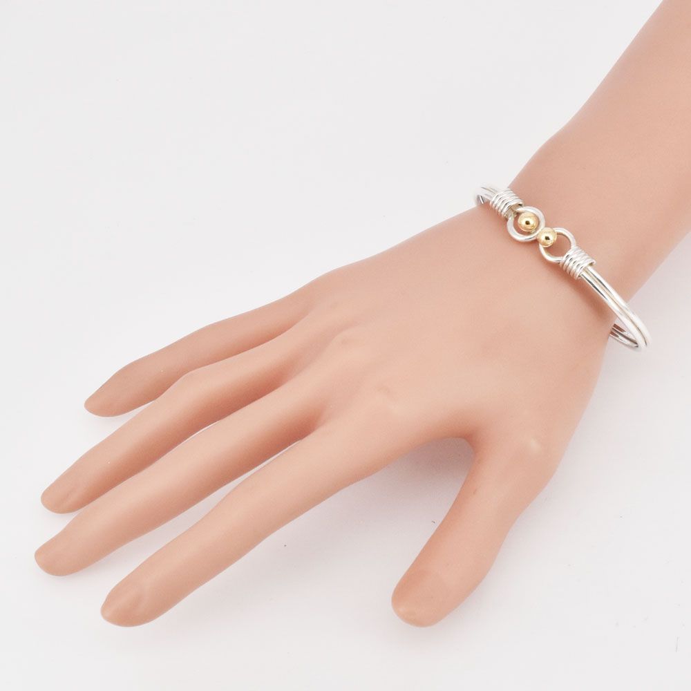 ティファニー TIFFANY&Co. ダブルフック＆アイ バングル シルバー925
