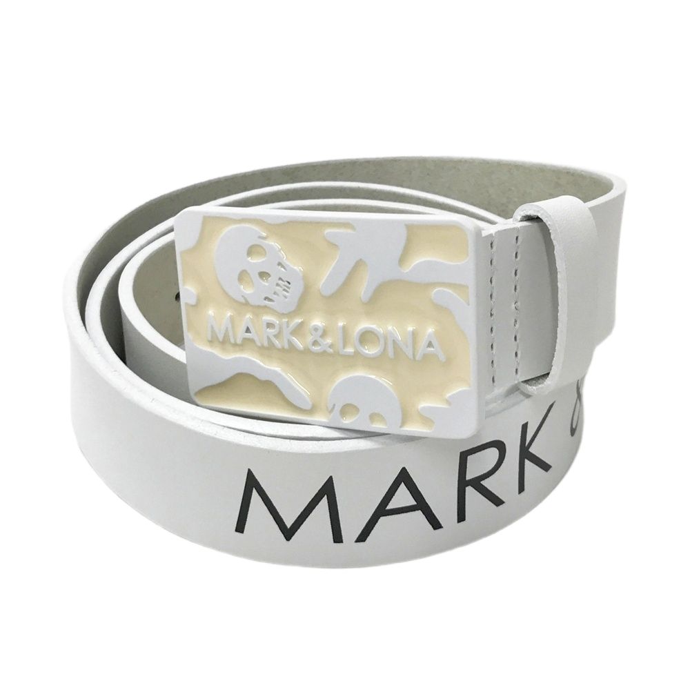 MARK&LONA マークアンドロナ ベルト ホワイト系 [240101570657] ゴルフ