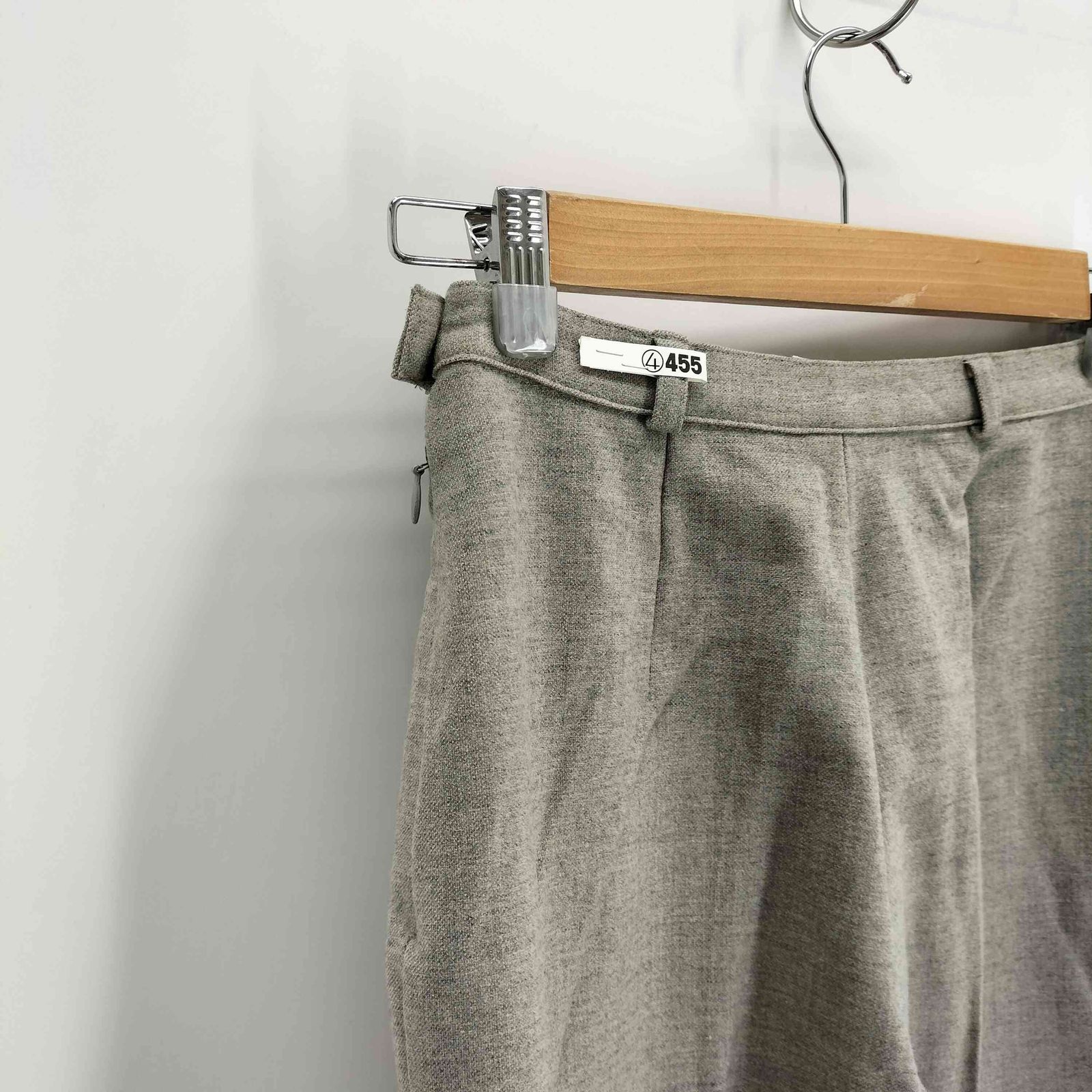 マックスマーラ MAX MARA イタリア製 白タグ LYCRA センタープレス