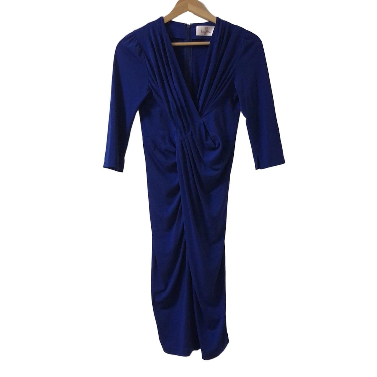 kayme(ケイミー) ワンピース サイズ7 S レディース - ブルー 七分袖