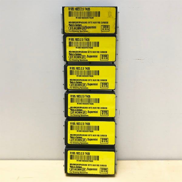 ♥ HORN ホーン R 105 1823 2 5 TN 35 入 箱 スーパーミニ 小径溝入れ加工用インサート 旋削用インサート ●115029