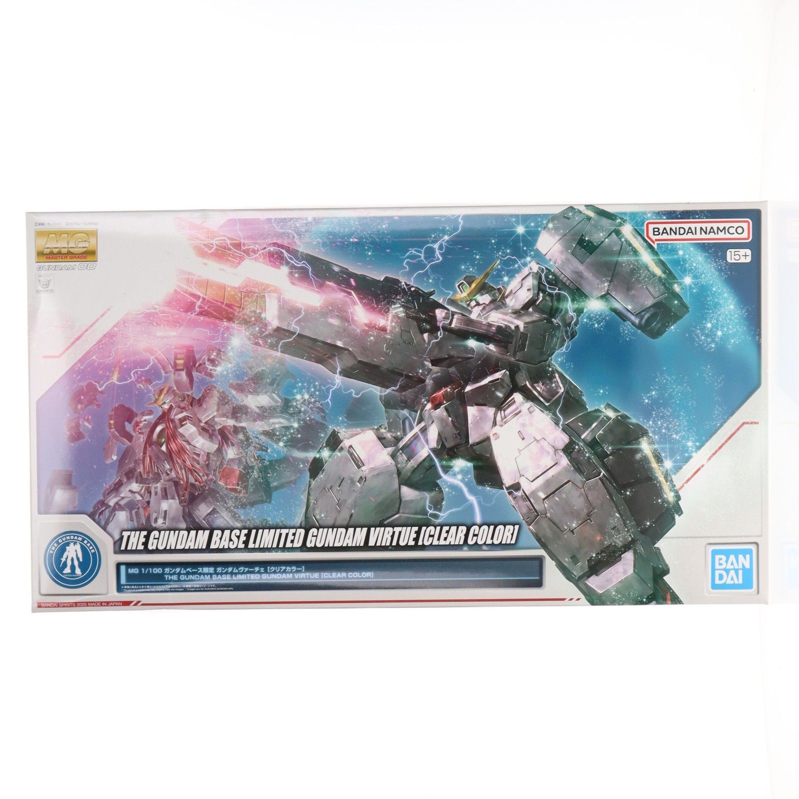 ガンダムベース MG 1|100 ガンダムヴァーチェ クリアカラー 機動戦士ガンダム00 ダブルオー プラモデル バンダイスピリッツ