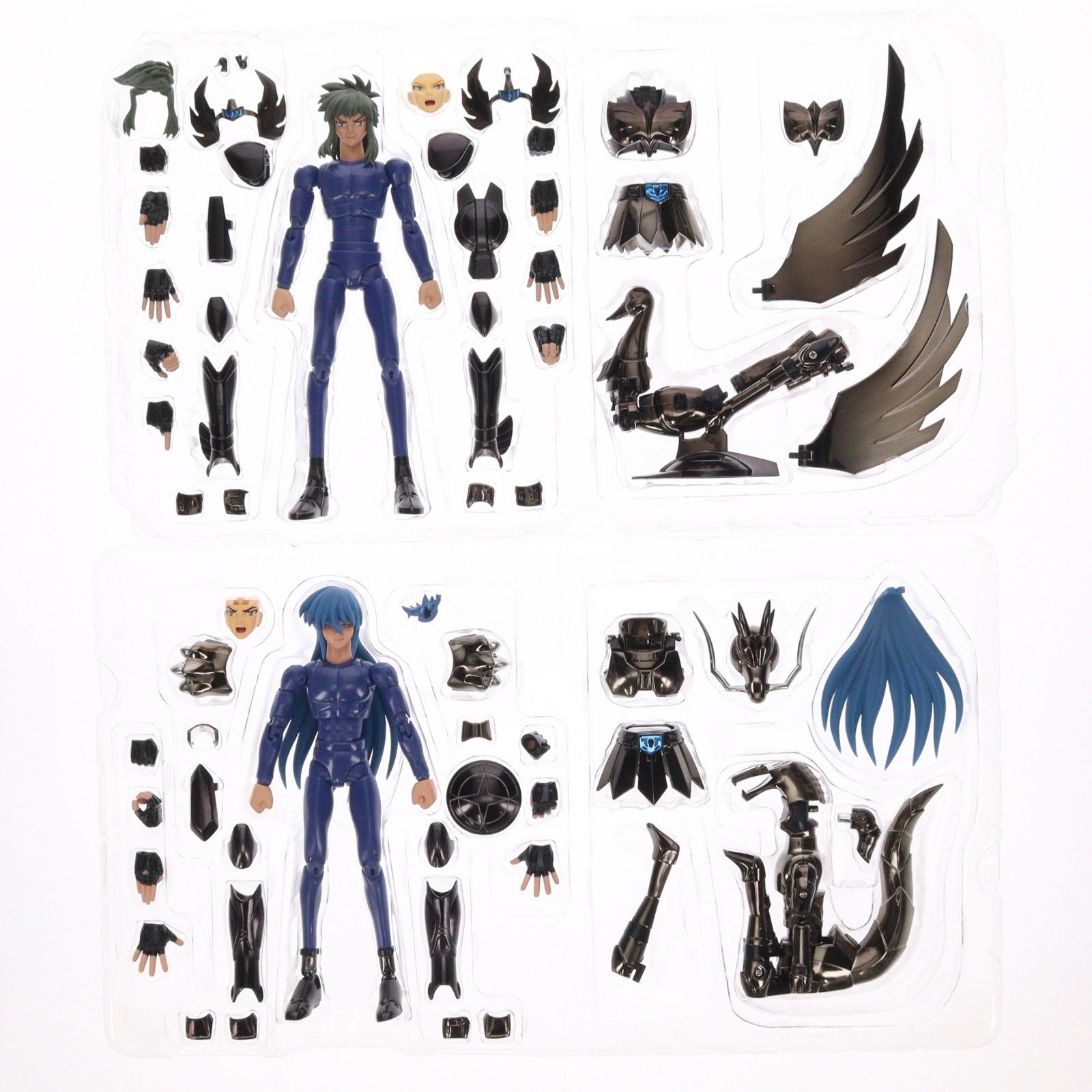 魂ウェブ商店限定 聖闘士聖衣神話 暗黒スワン&暗黒ドラゴン 聖闘士星矢