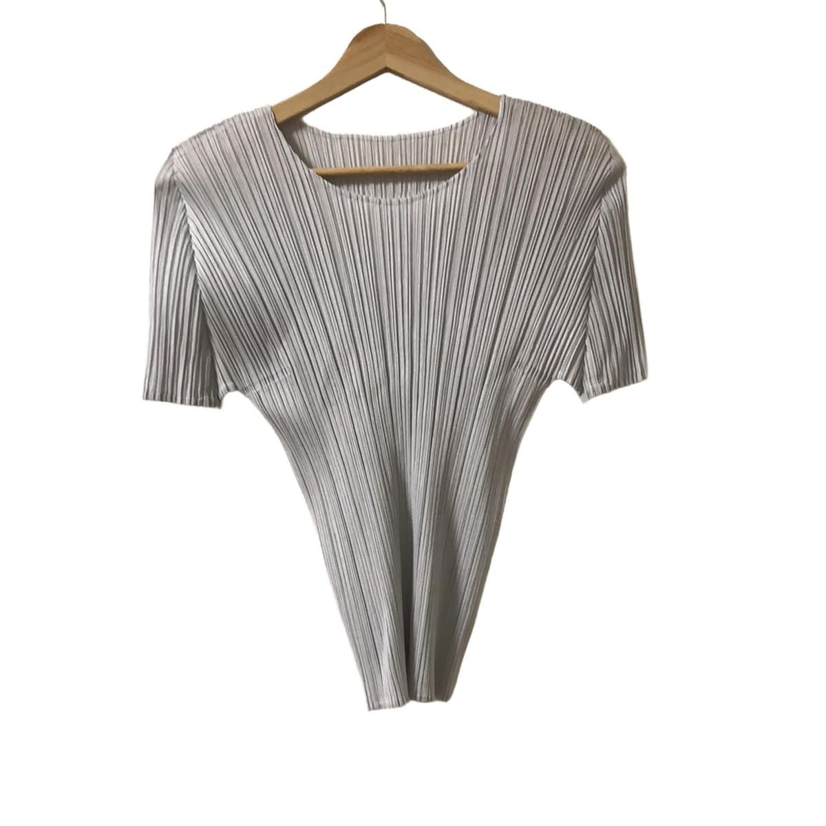 PLEATS PLEASE 半袖 プリーツカットソー トップス PLEATS PLEASE(プリーツプリーズ) 半袖美品