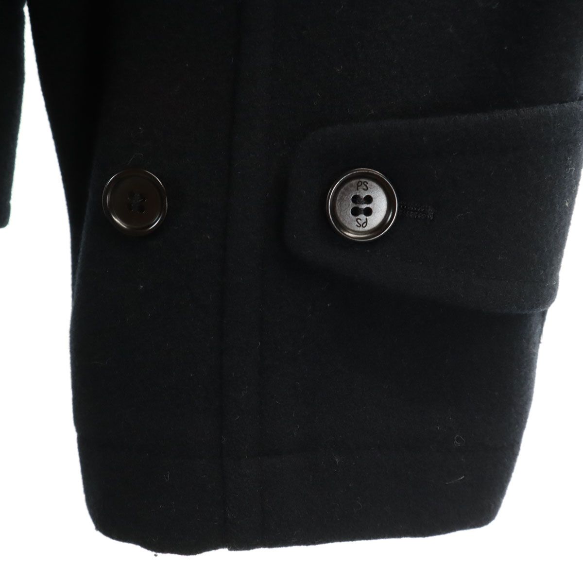 Paul Smith LONDON ダッフルコート ブラック　2way Lサイズ Paul Smith LONDON ポールスミスロンドン 日本製 ダッフルコート L