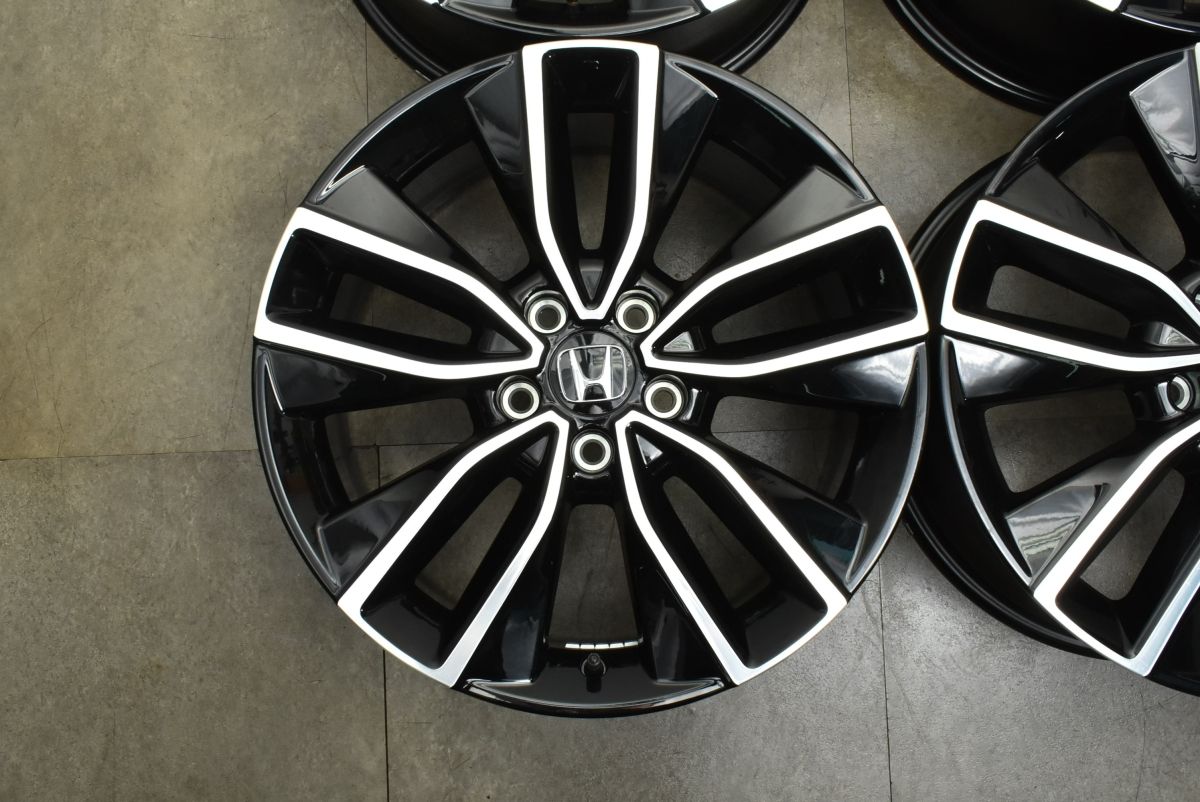 新車外し品】ホンダ RV ヴェゼル 純正 18in 7.5J +55 PCD114.3 4本