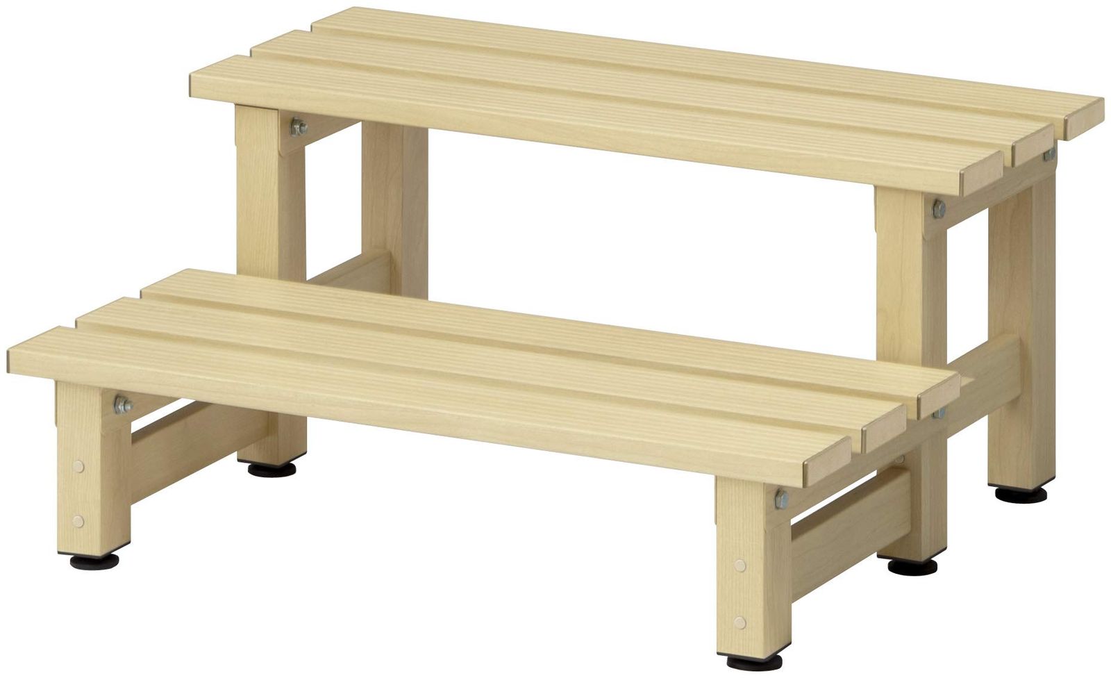 タカショー デッキ 美WOOD 2段ステップ ミルキーウッド BEW-2 SMW