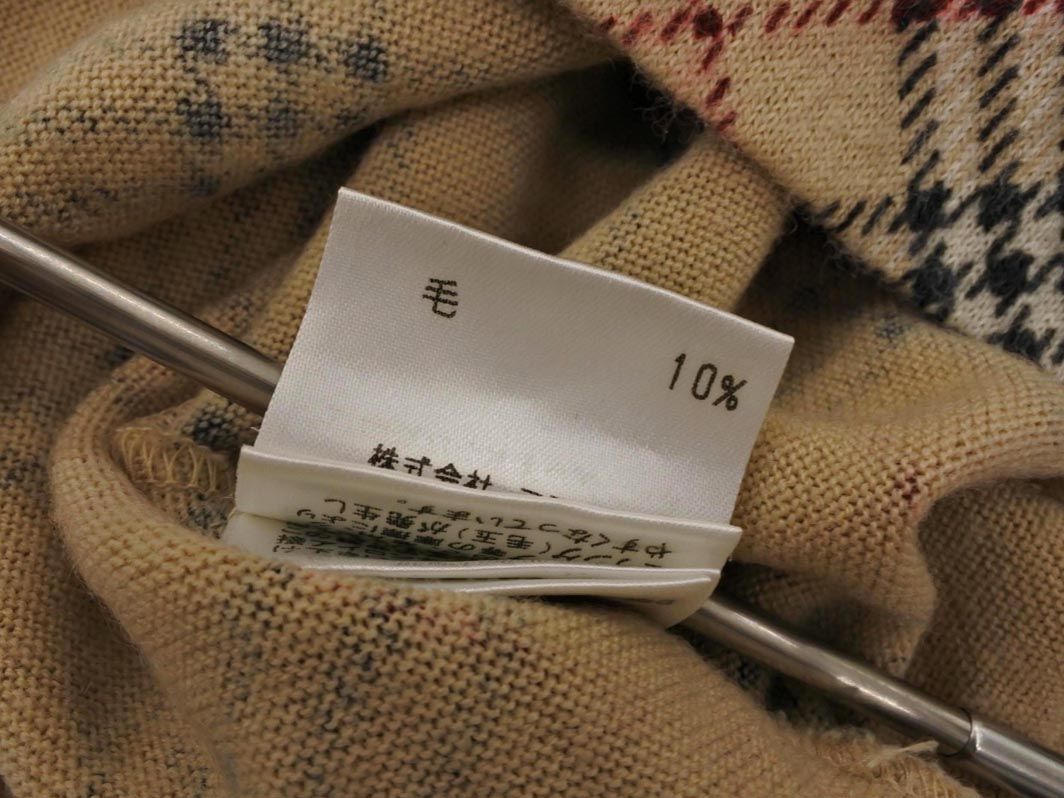 BURBERRY バーバリー BLUE LABEL ブルーレーベル ウール100% ノバ