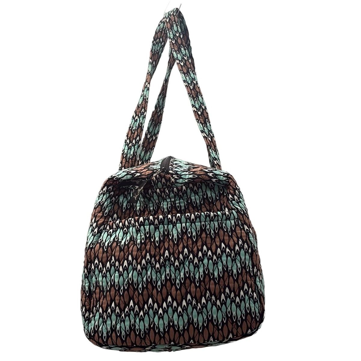 Vera Bradley ヴェラブラッドリー ボストンバッグ Vera Bradley(ベラブラッドリー) ボストンバッグ - ブルーグリーン