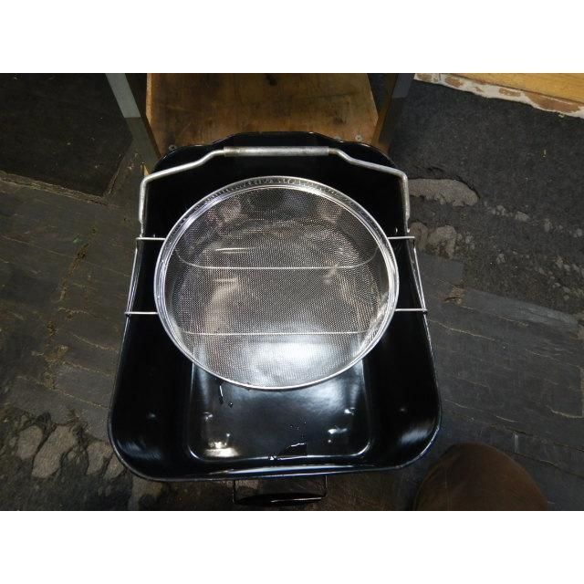  2019年製 マルゼン LP ガス 1槽 フライヤー MGF-18 K 18 L 22 cm プロパン 揚面積W 37 D 43 34 kg 9.5 mmホース接続 その他 キッチンツール