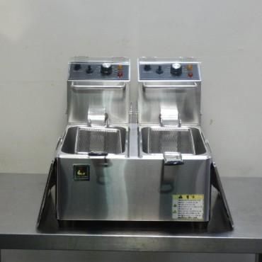 キプロスター 業務用 卓上 電気 2槽 フライヤー PRO 3 5 FLWT mm 4 L 2 100 V 1400 W