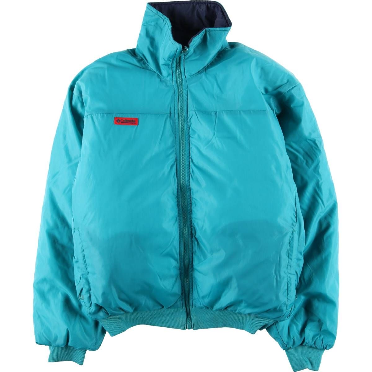 古着 80~90年代 コロンビア Columbia リバーシブル ダウンジャケット 