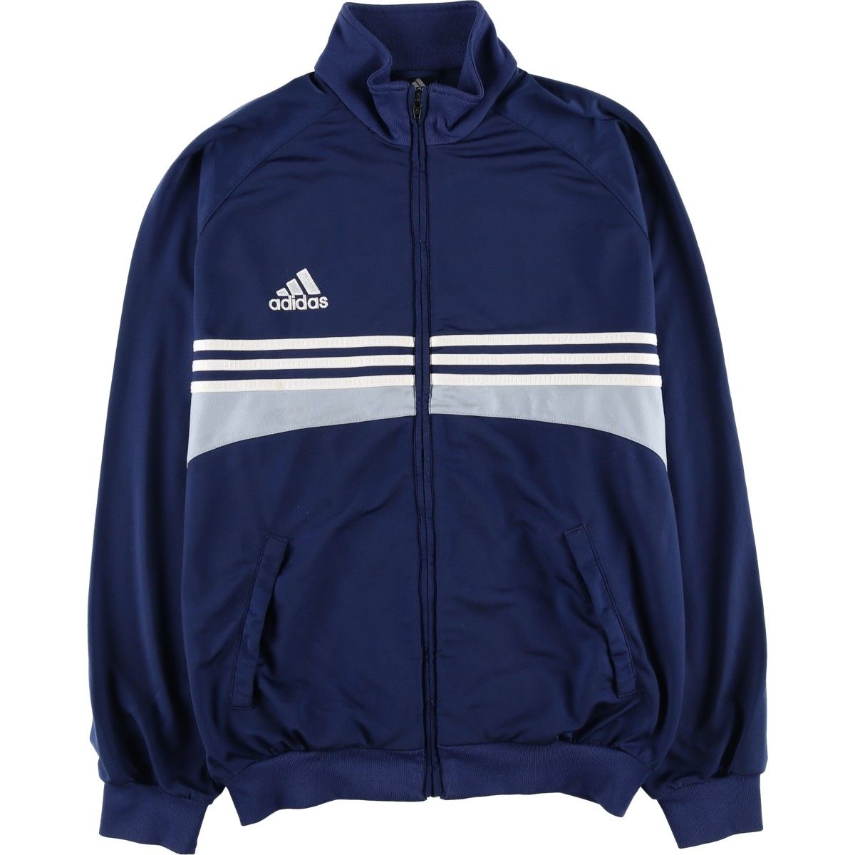 古着　トラックジャケット　ジャージ　adidas 古着 00年代 アディダス adidas ジャージ トラックジャケット メンズL
