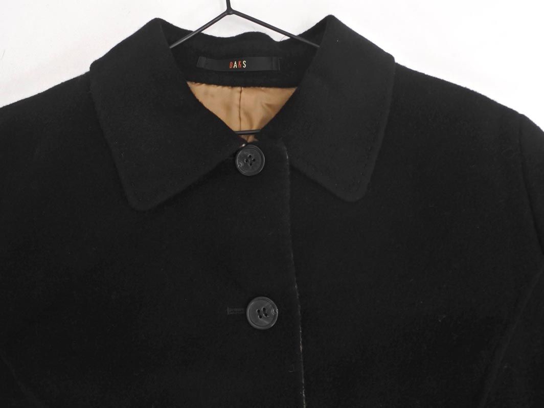 DAKS ダックス ウール100% コート size42/黒 ◇□ レディース - メルカリ