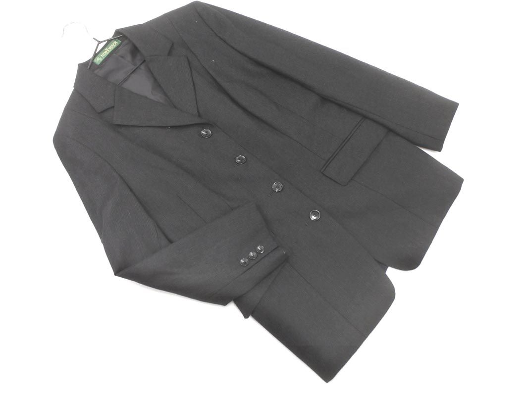 NEWYORKER ニューヨーカー ウール100% ストライプ セットアップ