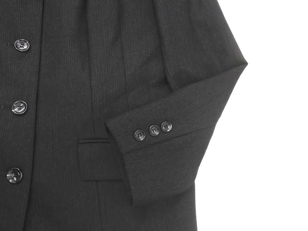 NEWYORKER ニューヨーカー ウール100% ストライプ セットアップ