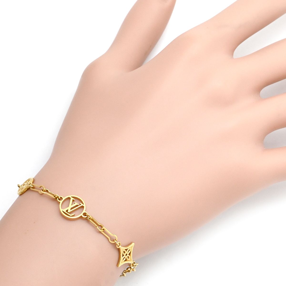美品・ルイヴィトン モノグラム ブラスレ フォーエバー ヤングM69584