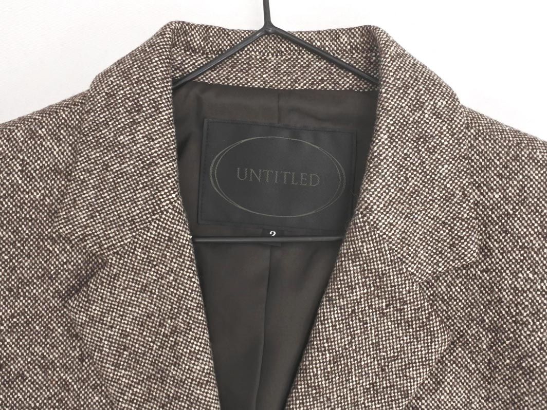 UNTITLED アンタイトル ウール混 セットアップ ジャケット パンツ