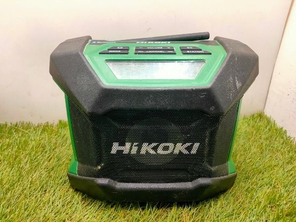 HiKOKI ハイコーキ 旧日立工機 14 4 V 18 V共用 コードレスラジオ 小型軽量タイプ Bluetooth機能搭載 AC 100 V使用可 本体のみ UR DA NN