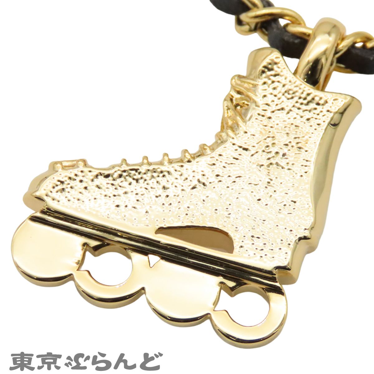 シャネル CHANEL ペンダント ゴールド メタル コスチュームパール