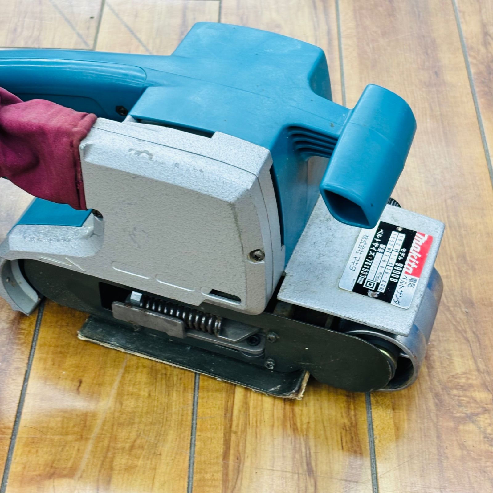 動作良好 マキタ(makita) 電気ベルトサンダ 9900B 【リライズ蓮田店 