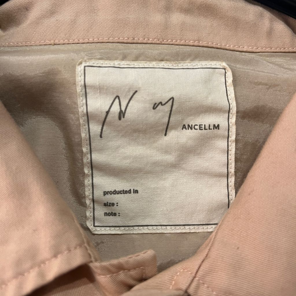 ​【新品未使用】ANCELLM 25SS WESTERN JACKET 1 ANCELLM アンセルム 25SS WESTERN JACKET ウエスタンジャケット ANC