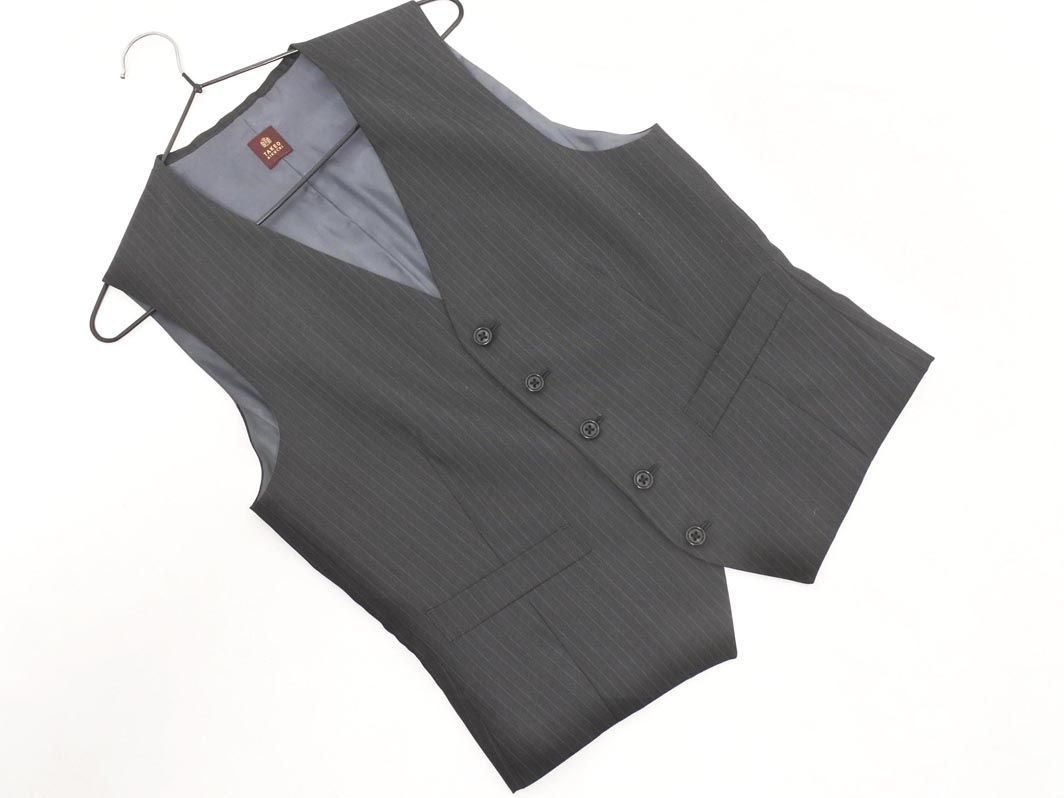 TAKEO KIKUCHI タケオキクチ ウール混 ストライプ ジレ ベスト size1