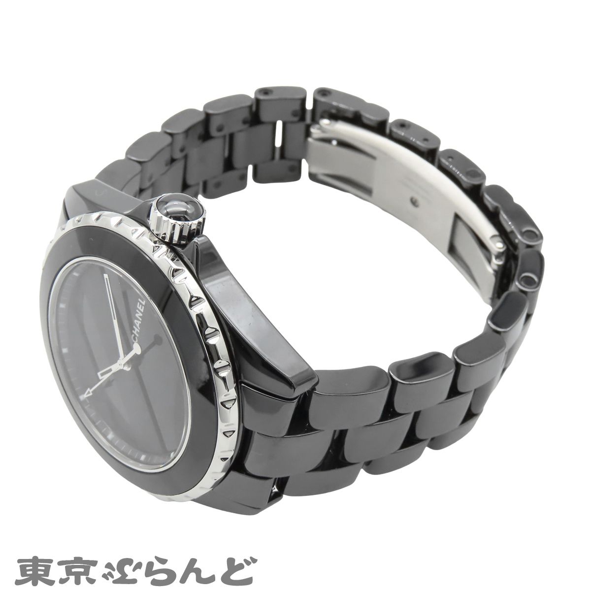  シャネル CHANEL J12 H5581 ブラック セラミック SS アンタイトル 世界 1200本 腕時計 メンズ 自動巻 101806842 パーカー 自動巻き時計 腕時計(アナログ)