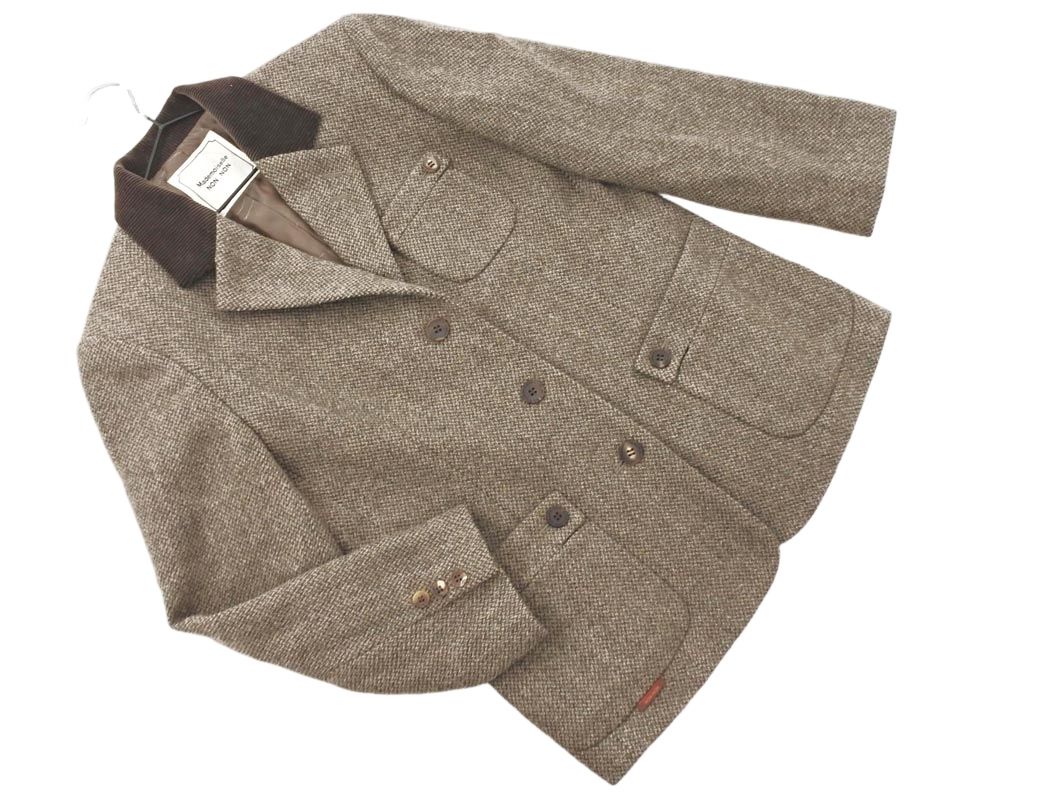 MADEMOISELLE NONNON マドモアゼルノンノン アルパカ混 コーデュロイ