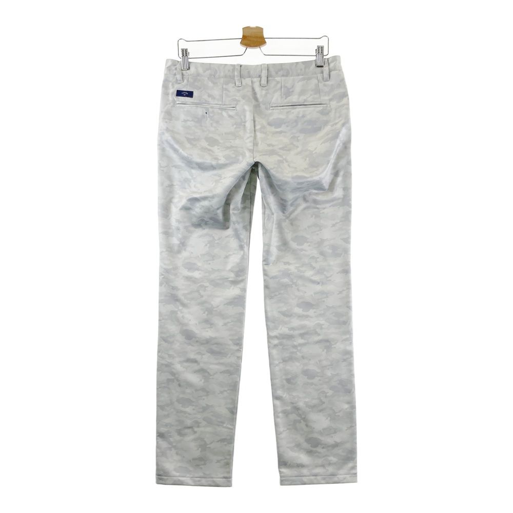 【新品未使用】キャロウェイ　ふんわり裏地暖パンツ　グレー　Mサイズ サイズ：L CALLAWAY キャロウェイ 裏起毛 ストレッチパンツ カモフラ