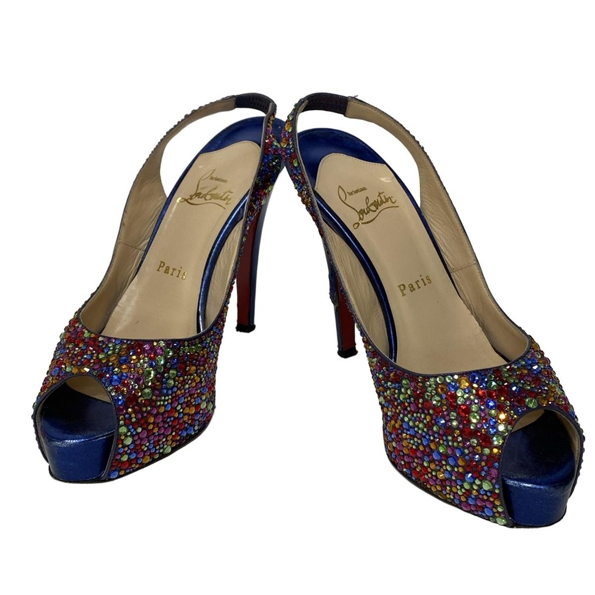 CHRISTIAN LOUBOUTIN(クリスチャンルブタン) サンダル 36 レディース