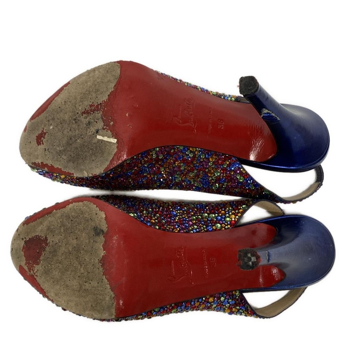 CHRISTIAN LOUBOUTIN(クリスチャンルブタン) サンダル 36 レディース