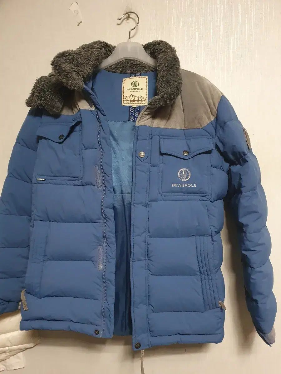 BEAN POLE Outdoor ビーンポール アウトドア ブルー ダウン アウター