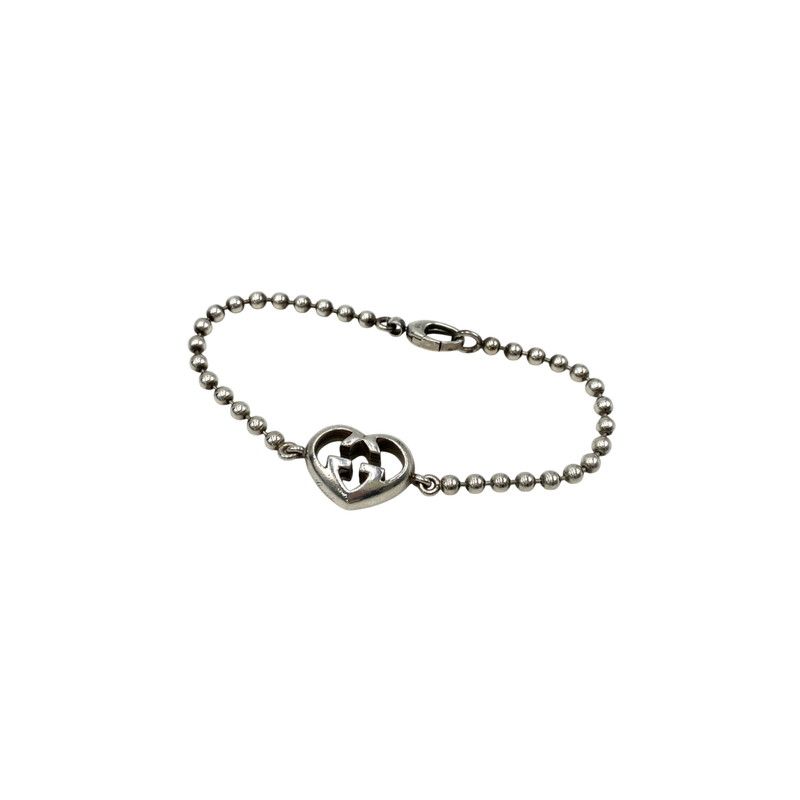 中古品】GUCCI グッチ インターロッキングG ハートモチーフ ボール