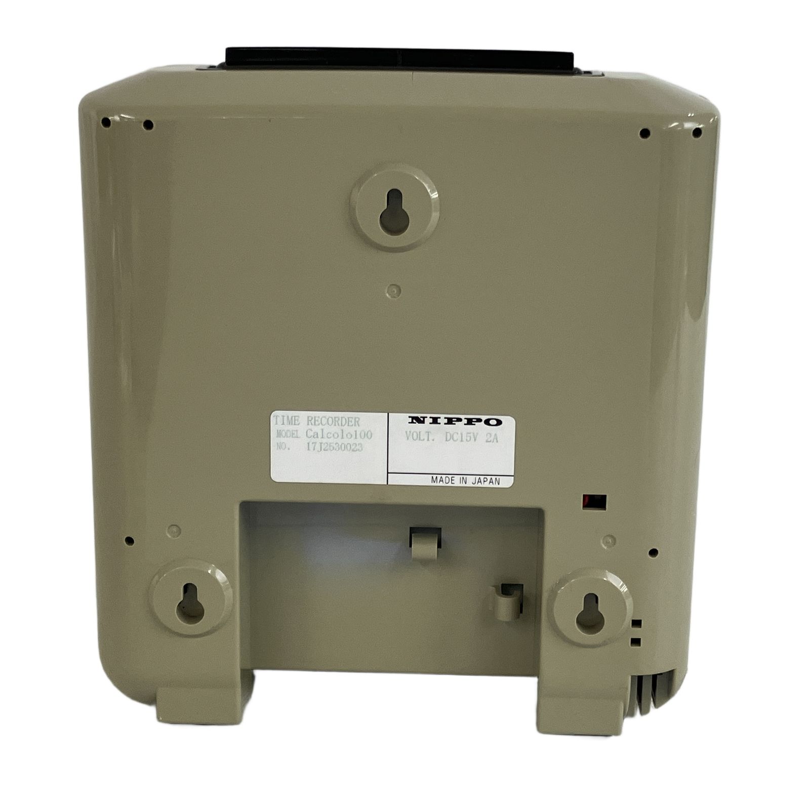 NIPPO Calcolo 100 タイムレコーダー　現状品 NIPPO CALCOLO 100 タイムレコーダー 事務用品 ニッポー ジャンク