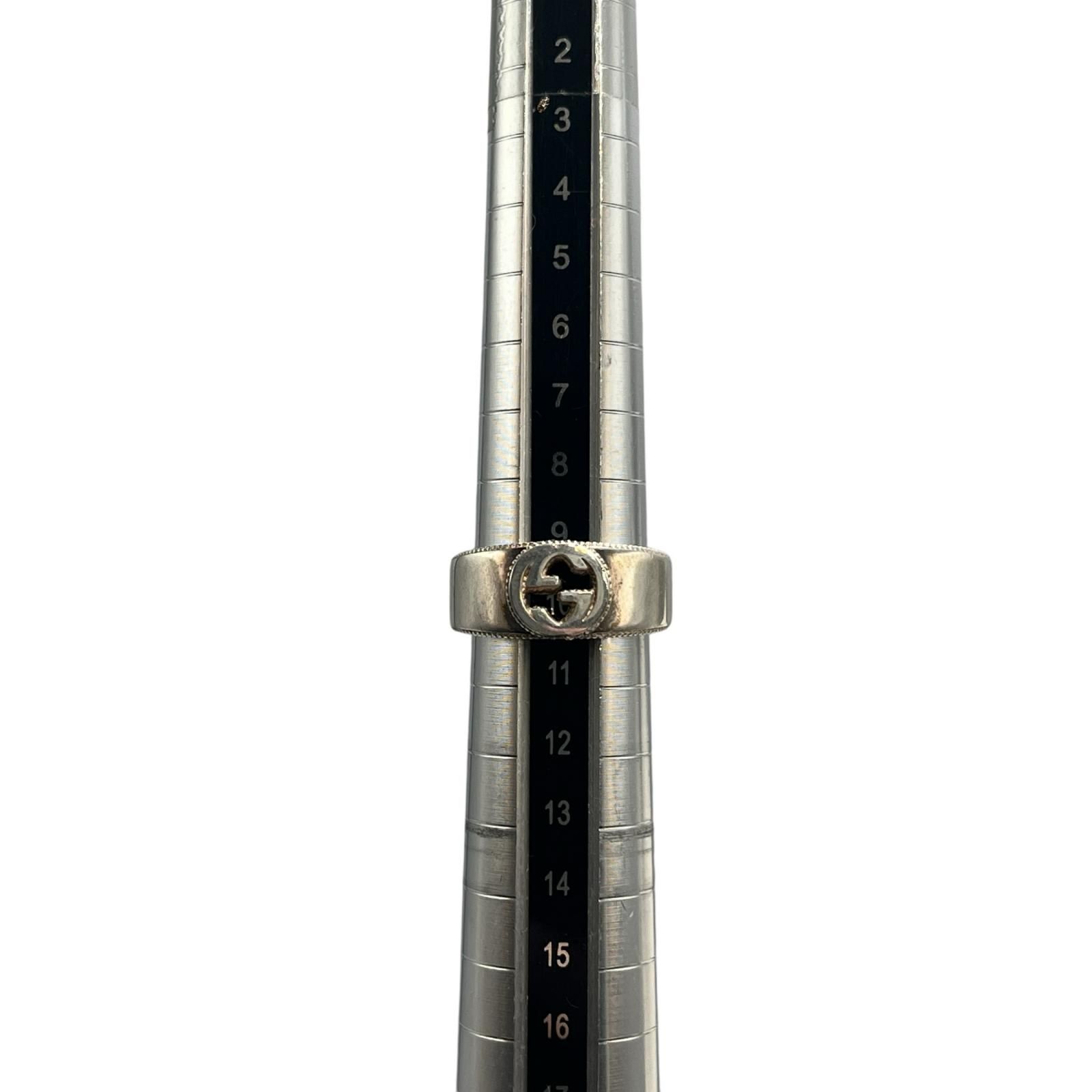 グッチ GUCCI リング・指輪 インターロッキングG シルバー925 メンズ