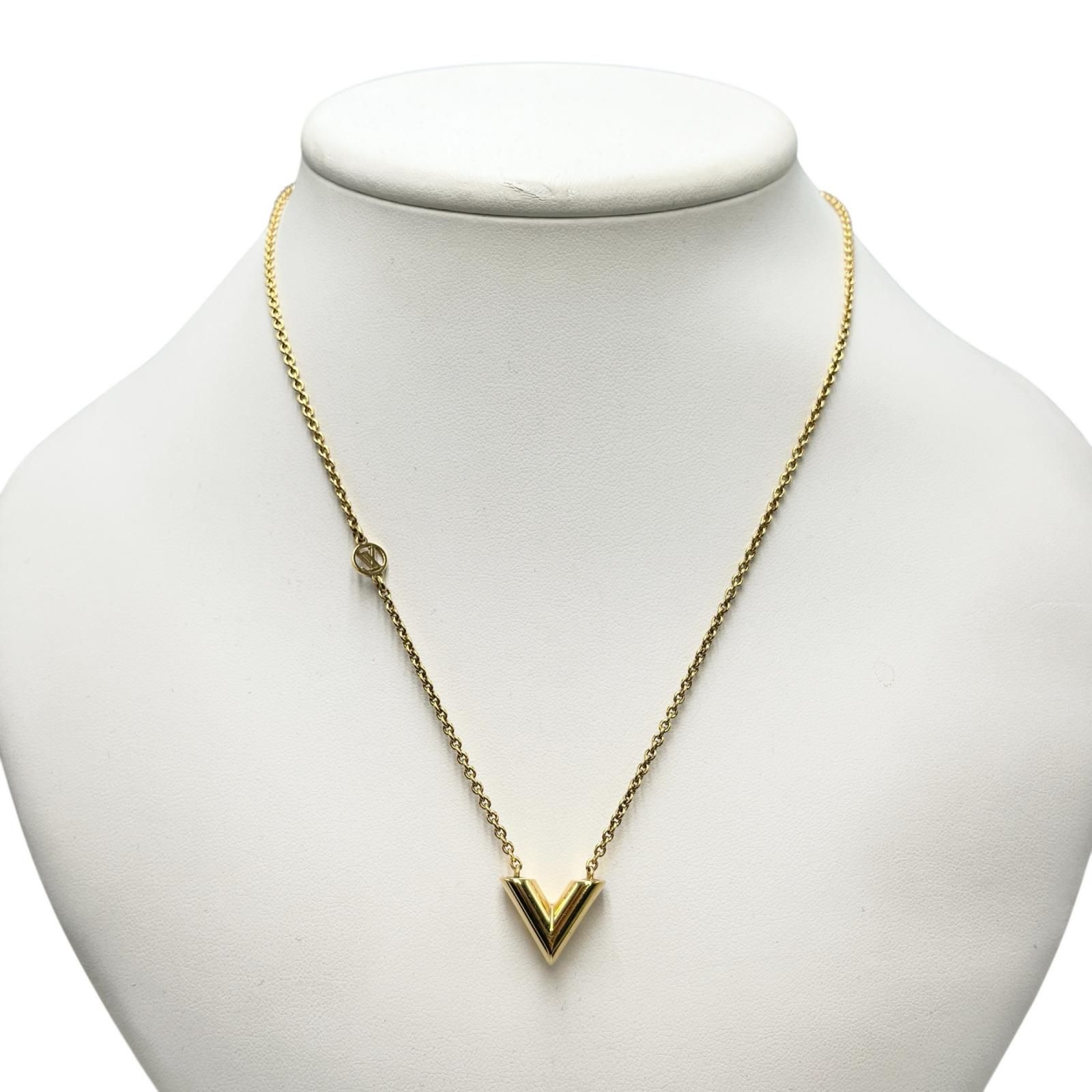 ルイヴィトン LOUIS VUITTON ネックレス エセンシャルV M00857 メタル