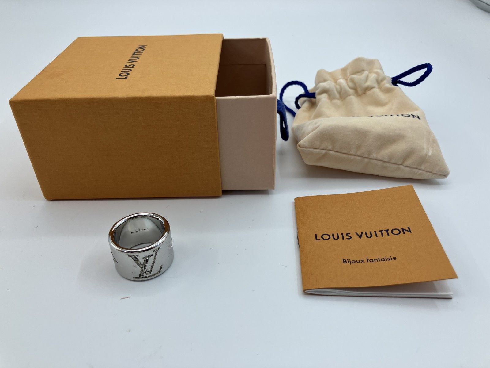 LOUIS VUITTON モノグラム M68250 サイズM 内径19.4mm (JP:19.5号 